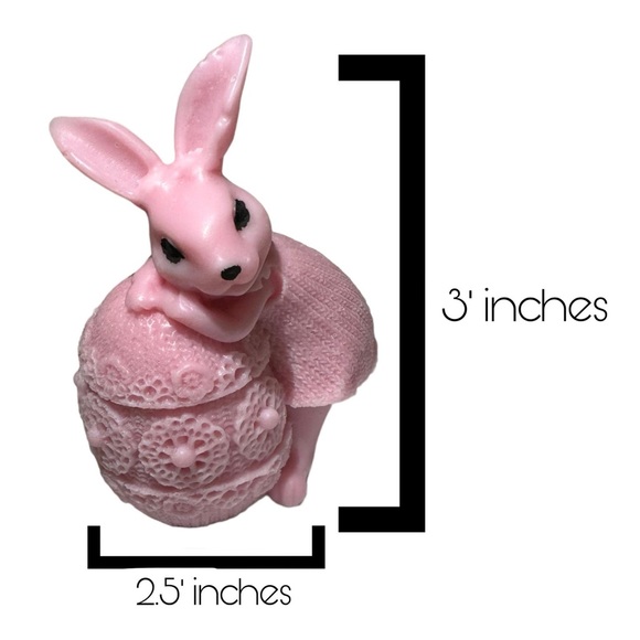 Easter Bunny Candle - Picture 6 of 8